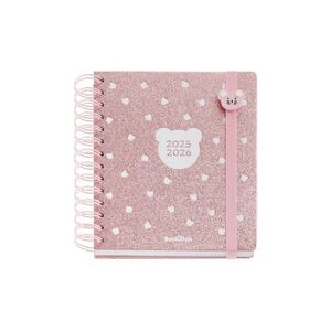 AGENDA ESCOLAR DP ROSA GLITTER 25/26