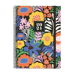 AGENDA ESP.4ºPLUS DP FANTASY GARDEN 24