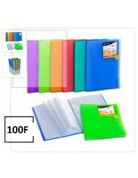 CARPETA 100 FUNDAS PP CARCHIPLAS SOLD NEGRO