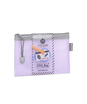 BOLSA EVA BAG A5 CREMALLERA MALVA CARCHIVO