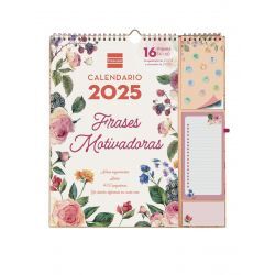 CALENDARIO FRASES MOTIVADORAS 16 MESES 24-25