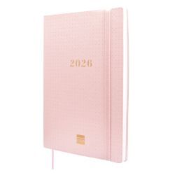AGENDA DOTTED 16M 4ºSV ROSA 25-26