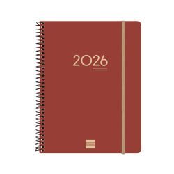 AGENDA IKON 16M 4ºSV BURDEOS 25-26