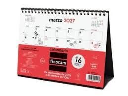 CALENDARIO NEUTRO 16M SOBREMESA FINOCAM