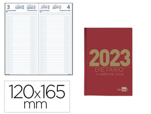 DIETARIO LIDERPAPEL 8º ROJO 2023