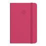 CUADERNO A5 C/GOMILLA ANTARTIK TB BURDEOS CUADRICULA