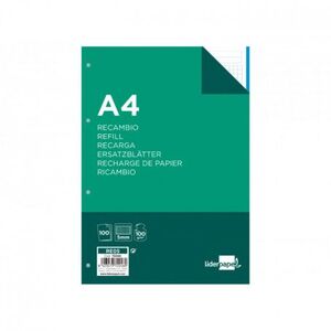 RECAMBIO A4 100H 100G. Nº 46 LIDERPAPEL