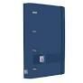 CARPETA A4 4A OXFORD EUROPEANBINDER LIVE&GO AZUL POLIFOAM + RECAMBIO 120H 5MM