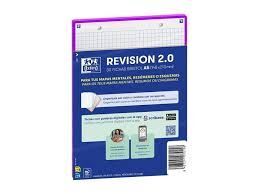 FICHA DE REVISIÓN 2.0 A5 CUADRICULADA OXFORD MORADO 400198782 (30 UN)