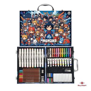 MALETIN DE DIBUJO MANGA 53 PZAS