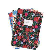 SET 3 LIBRETAS A5 STITCHED RAYAS