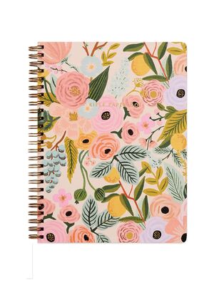 CUADERNO ESPIRAL A5 GARDEN PARTY RAYAS