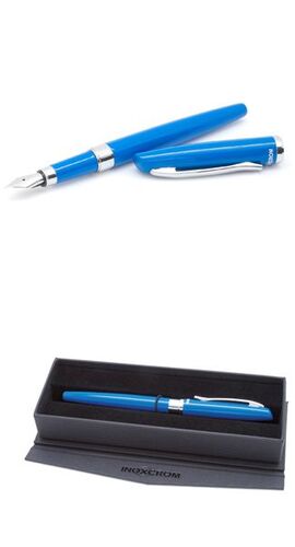 PLUMA INOXCROM PRIME AZUL