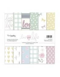 PAPEL 30,5*30,5 LOVE YOUR LIFE 12H