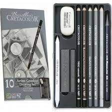 CRETACOLOR 10 ARTINO GRAPHITE DRAWING SET