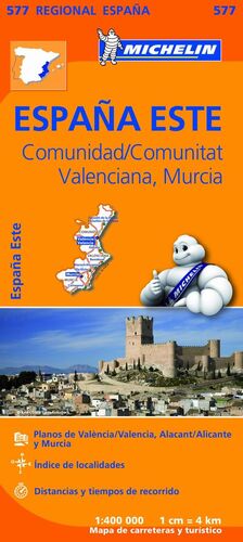 MAPA REGIONAL COMUNIDAD VALENCIANA, MURCIA