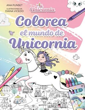 LIBRO DE COLOREAR DE UNICORNIA