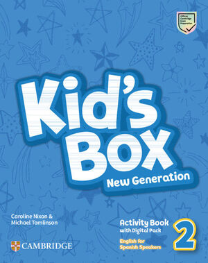 KIDS BOX NEW GENERT 2 EJER+HOME+DIG ESS