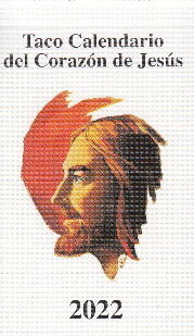 TACO CALENDARIO CORAZON DE JESUS 2022
