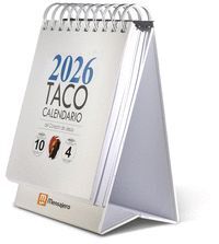TACO 2026 CALENDARIO DEL CORAZON DE JESUS MESA