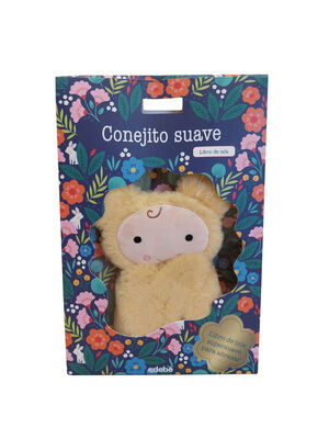 CONEJITO SUAVE LIBRO DE TELA SUPERSUAVE PARA ABRAZ