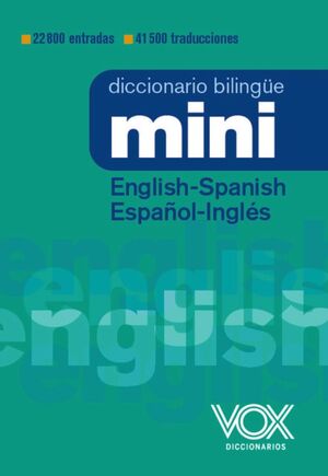 DICCIONARIO MINI ENGLISH-SPANISH / ESPAÑOL-INGLÉS