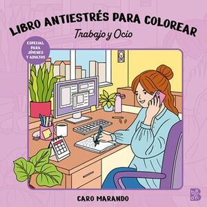 ANTIESTRES COLOREAR TRABAJO OCIO