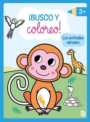 BUSCO Y COLOREO ANIMALES SALVAJES