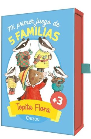 TOPITA FLORA 5 FAMILIAS JUEGO DE CARTAS