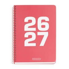 AGENDA ESCOLAR 4º D/P BASIC CORAL 26-27